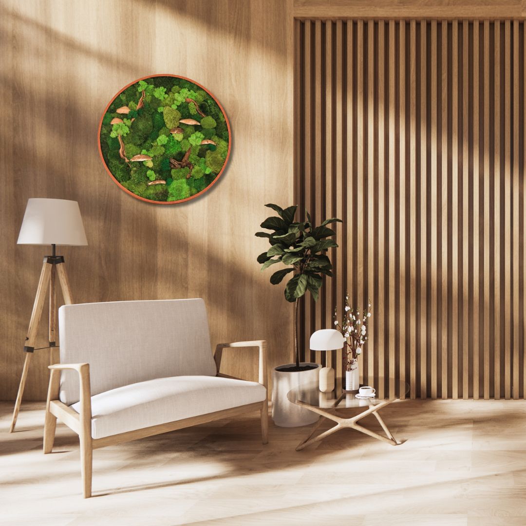 The Aromatic Enigma Does Green Moss Wall Art Smell?