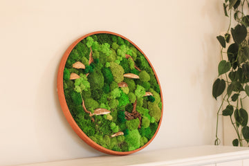 Preserved Moss Wall Art: Can It Get Wet?