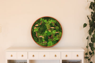 Moss Wall Art: A Green Touch to Office Spaces