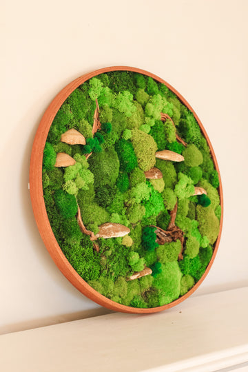 The Benefits of Preserved Moss Wall Art