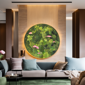 The Artistry of Moss Wall Decor