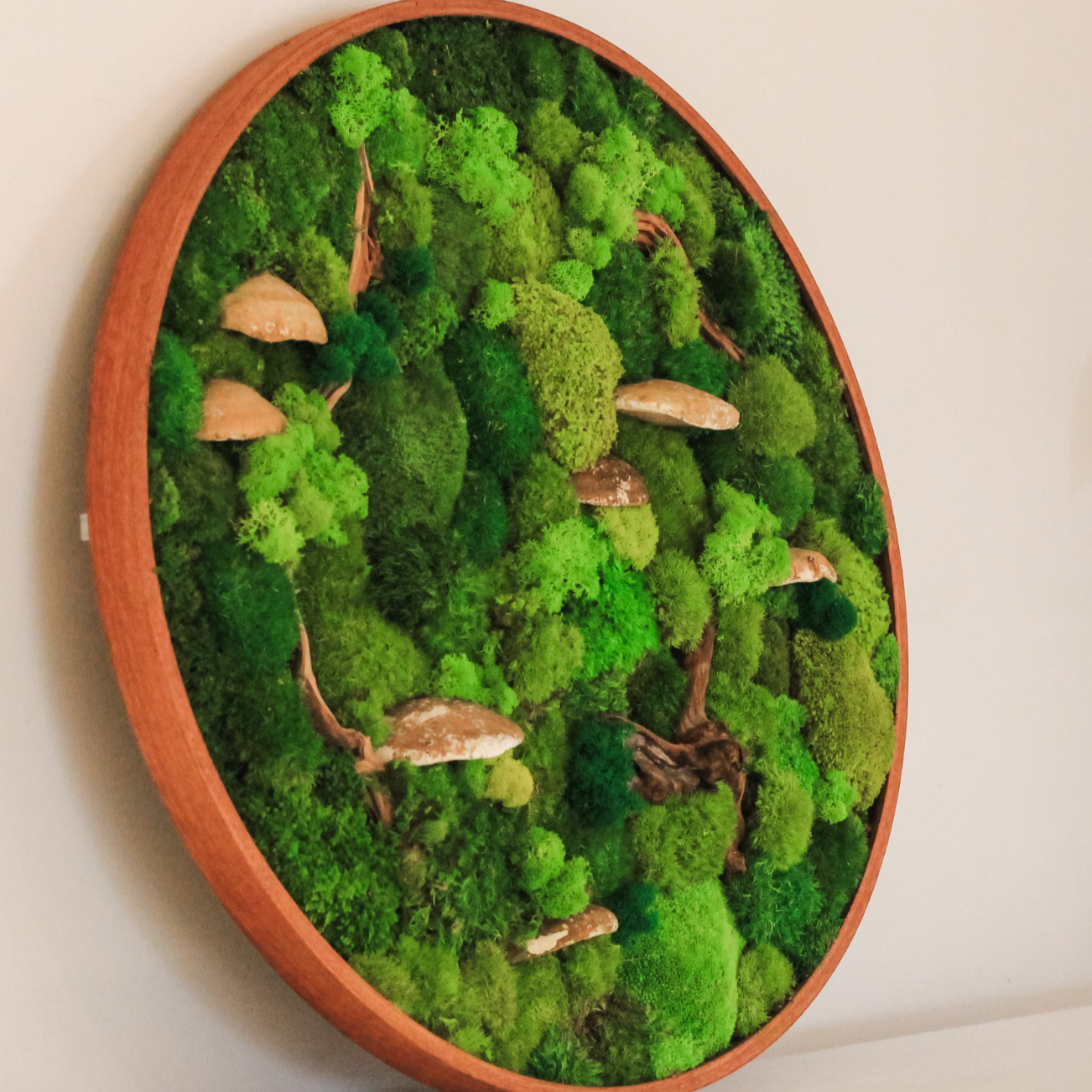 Moss Wall Art Circle