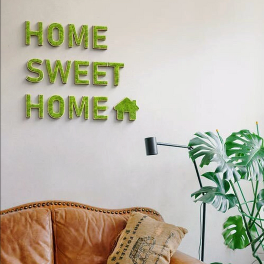 Moss Wall Lettering