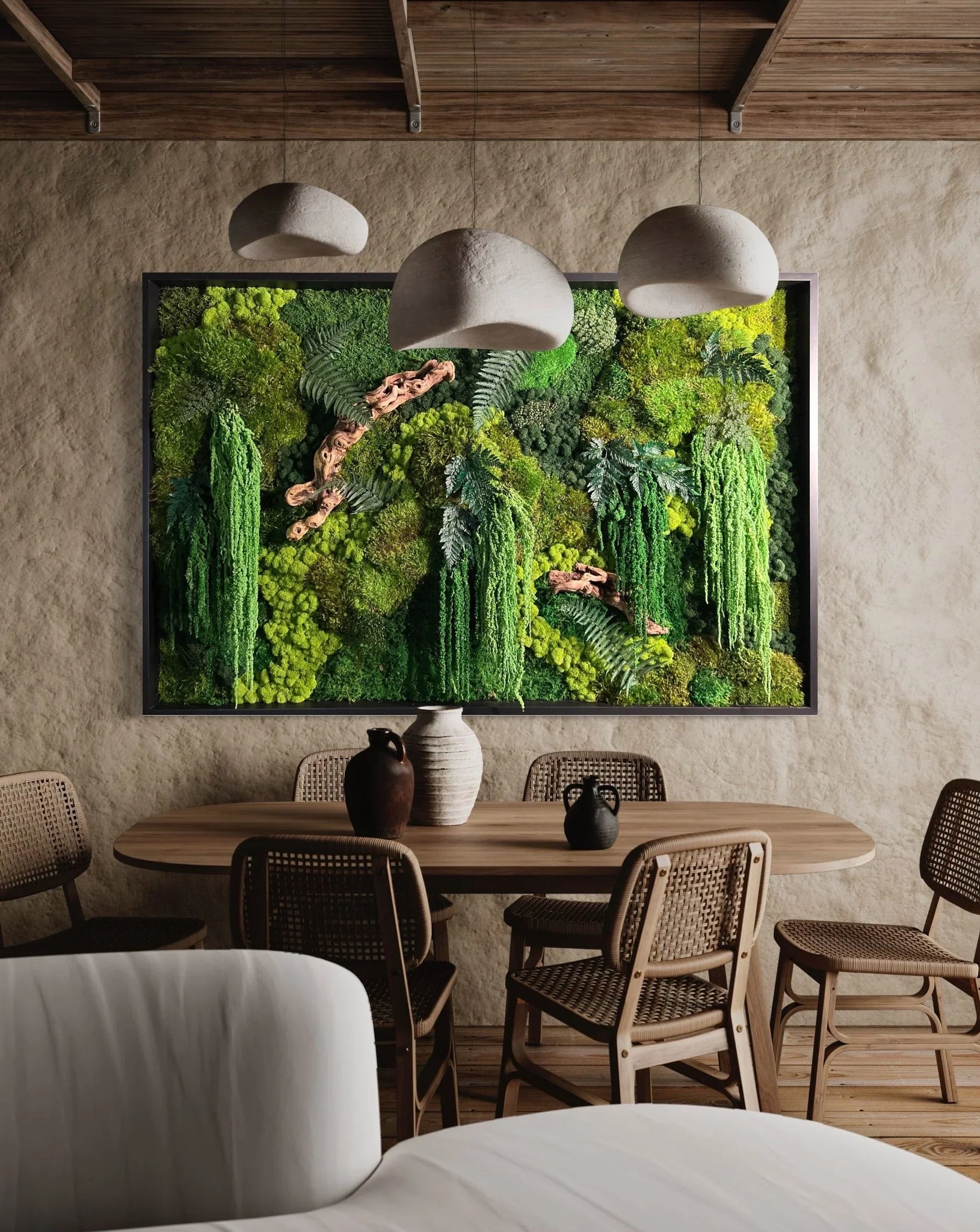 Large Moss Wall Art The Hanging Gardens