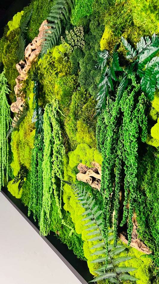Large Moss Wall Art: The Hanging Gardens.
